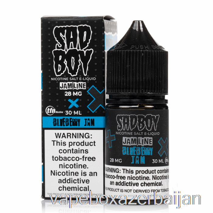 E-Juice Vape Blueberry Jam - Sadboy Salts - 30mL 28mg